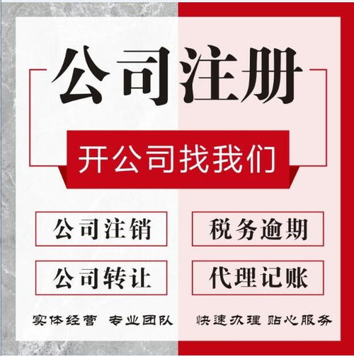 一站式工商服务 图江岸公司注册、代理记账、股权变更全程贴心代办